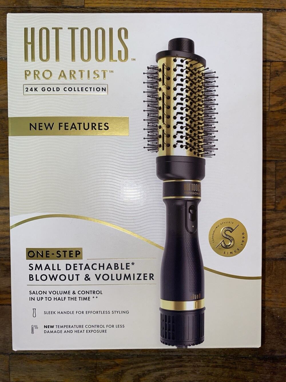 NEW Hot Tools Pro Artist 24K Gold One-Step Blowout Volumizer HTDR7003G